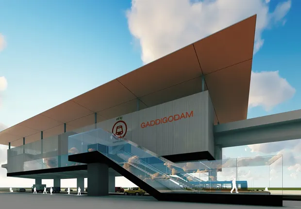 Gaddi Godam Metro Station Nagpur